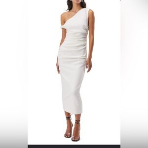 Alaska One Shoulder Cocktail Dress Misha Collection